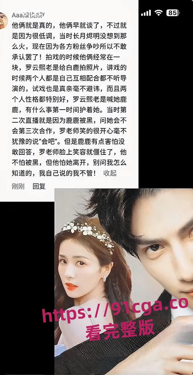 罗云熙偷情出轨白鹿 曝已婚男明星出轨女演员 全网寻找男女主角全网首曝!-4